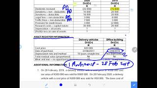 TAXATION  CLASS EXAMPLE 1 PART ONE [upl. by Hanavas]