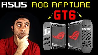 GameReady WiFi 6 Mesh System ASUS ROG Rapture GT6 [upl. by Normi]