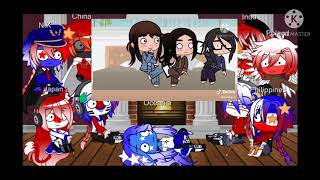 🌺Countryhumans react to Daomao tik tokPart 2warningLazy and short🌺 [upl. by Ayahsey555]