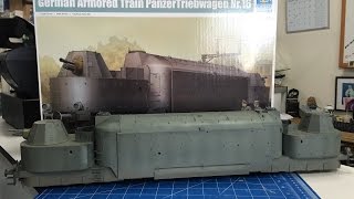 Complete build of the Trumpeter 135 German Armored train Panzertriebwagen Nr16 [upl. by Thin]