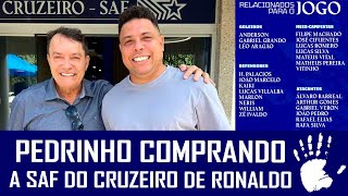 PEDRINHO COMPRANDO A SAF DO CRUZEIRO DE RONALDO  PRÃ‰JOGO DE CRUZEIRO X VITÃ“RIA PELO BRASILEIRO [upl. by Ellecram]