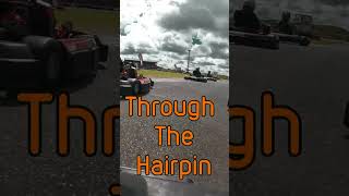 WHEN THE GAP OPENS UP overtake karting racing race gokart shorts fast sendit gokarting [upl. by Milburn]