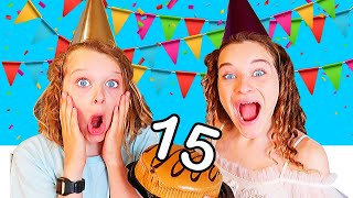 SABRES 15th BIRTHDAY PARTY GAMES Challenge By The Norris Nuts [upl. by Adahs]