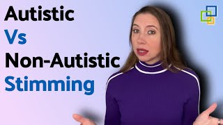 Difference Between Autistic Stimming and NonAutistic Stimming [upl. by Willumsen]