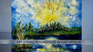 Art Stroll rescheduled for this weekend in Carterville [upl. by Woodcock]