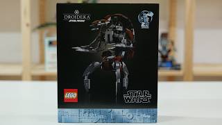 LEGO Star Wars 75381 Droideka Speed Build Review [upl. by Panthea]