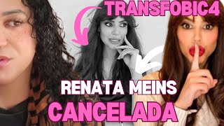 Renata Meins CANCELADA  curso CHIC de Renata Meins Não aceita TRANS [upl. by Nagap949]