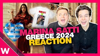 🇬🇷 Marina Satti  quotZariquot REACTION  Greece Eurovision 2024 [upl. by Enisamoht]