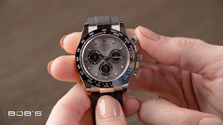 Rolex Daytona  How To Use The Chronograph  Bobs Watches [upl. by Huesman96]