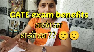 GATE exam benefits என்ன என்ன 🙂🙂 [upl. by Boj]