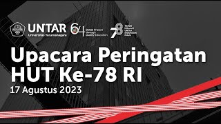 Upacara Peringatan HUT ke78 RI  Kamis 17 Agustus 2023 [upl. by Beverle]