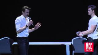 Aaron Tveit and Gavin Creel Sing quotTake Me or Leave Mequot from RENT at MCC Theater MISCAST Benefit [upl. by Enoryt]