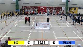 England Korfball Final 2024  BEC VS TROJANS [upl. by Nidla]