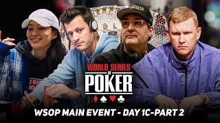 WSOP Main Event Day 1c with Phil Hellmuth Arden Cho Ben Lamb amp Matt Waxman [upl. by Analat]