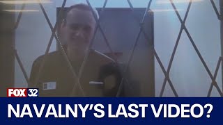 Video shows Alexei Navalnys last known appearance [upl. by Omsare]