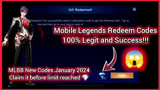 Mobile Legends Redeem codes January 19 2024  MLBB KODE REDEEM TERBARU 19 Januari 2024 Buruan [upl. by Ragse409]