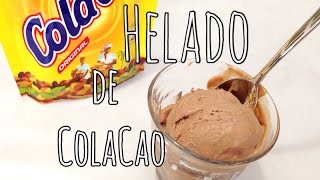 Helado de ColaCao [upl. by Mayap]