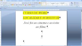 CURSO DE WORD Como localizar e substituir palavras em um texto no Microsoft Word [upl. by Lednew]