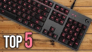 Por menos de 95€ Los 5 mejores teclados mecánicos 2018 [upl. by Ajiam816]