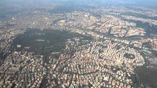 Landing in Ciampino Rome Airport  High Definition [upl. by Sucramaj]