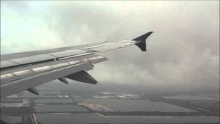 Thunderstorm landing at Miami [upl. by Ribaudo]