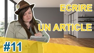 Ecrire un article de journal  règle des 5 W [upl. by Arramat96]