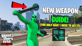 How To Unlock The NEW Alien Shocker Weapon Before Its Gone  GTA Online Halloween Abduction Guide [upl. by Trudey]