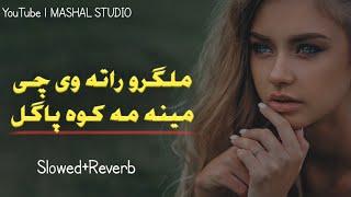 Malgaro Rata Wey Che Mena Kawa Pagala  slowedreverb pashto new trending song [upl. by Sterling]