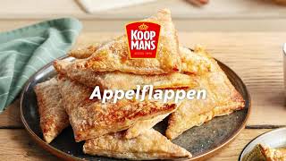 Appelflappen van Koopmans Bladerdeeg Origineel [upl. by Meikah]