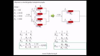 Podstawy elektrotechniki i teorii obwodów 1a  połączenie równoległe wwwfizykakursypl [upl. by Abbotson]