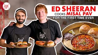 EdSheeran cooks INDIAN FOOD for the first time ever with Chef Sanjyot Keer [upl. by Astor]