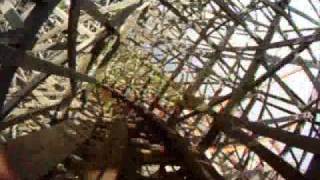 Viper Roller Coaster at Six Flags in Gurnee Illinois [upl. by Leiuqeze]