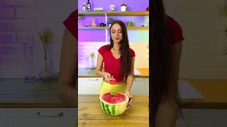 HEALTHY WATERMELON ICE CREAM 🍉🍦 Moms Perfect Summer Treat for Kids shorts healthyeats [upl. by Nahsor]