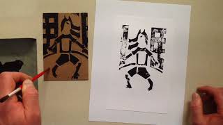 collagraph printmaking tutorial [upl. by Parris]