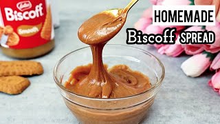 Homemade Biscoff Spread Recipe Make Biscoff spread at home in 5 minutes Easy and yummy [upl. by Nomal]