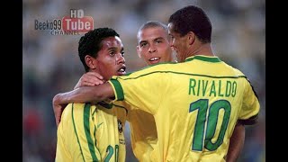 When The Iconic R Trio  Ronaldo Ronaldinho amp Rivaldo  Destroyed Argentina [upl. by Pasco406]