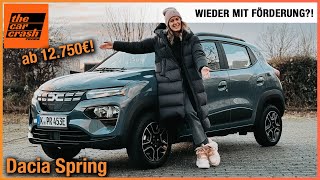 Dacia Spring im Test 2024 Jetzt DOCH wieder mit Förderung ab 12750€ Fahrbericht  Extreme 65 [upl. by Aneeuqahs395]