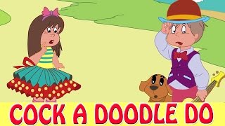 Cock A Doodle Do  Kids Songs  Animation English Rhymes For Children [upl. by Lleryd]