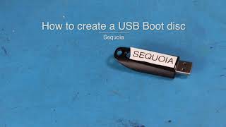 Sequoia USB Boot Stick [upl. by Bannister383]