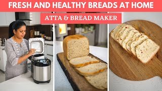 Atta amp Bread Maker for Easy Bread Making  Make Fresh and Healthy Breads at Home [upl. by Adnilram524]