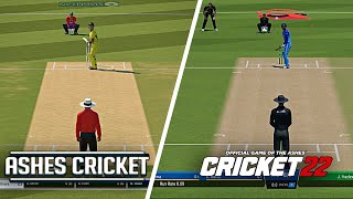 Which Is The Best Cricket Game  Ashes Cricket 2017 Vs Cricket 22 [upl. by Sivat]