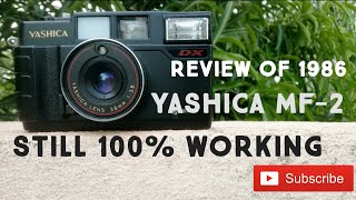 Review of 1986 Yashica MF2 Still 100℅ working [upl. by Jemma]