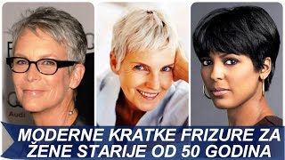 Moderne kratke frizure za žene starije od 50 godina [upl. by Aimit600]