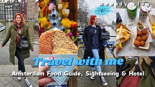 Amsterdam Travel Guide 2024 Food Sightseeing Hotel amp Touristenfallen  Travel Vlog [upl. by Oribella]