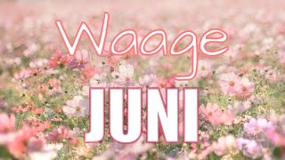 WAAGE JUNI🔮Zusagen und lang ersehnte Nachrichten treffen ein [upl. by Anaihsat]