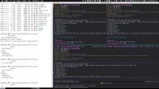 Magit Ediff Intro in Spacemacs [upl. by Prudi]