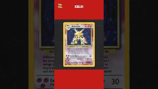 Alakazam Holo  1102  NMEXC  Base Set  Pokemon Card [upl. by Einhpad]