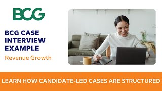 BCG Case Interview Candidateled Internet Service Provider Revenue Growth [upl. by Ayal]