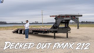 Towing our Gooseneck Trailer with my Ford F450 for the First Time [upl. by Krissie]