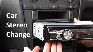 How to Change a Car Stereo [upl. by Qifahs837]